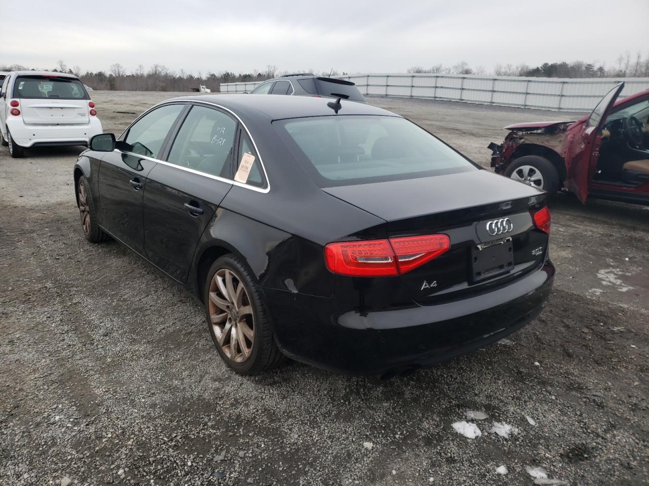 Photo 3 from auction – 2013 AUDI A4 PREMIUM with VIN WAUFFAFL7DN020994