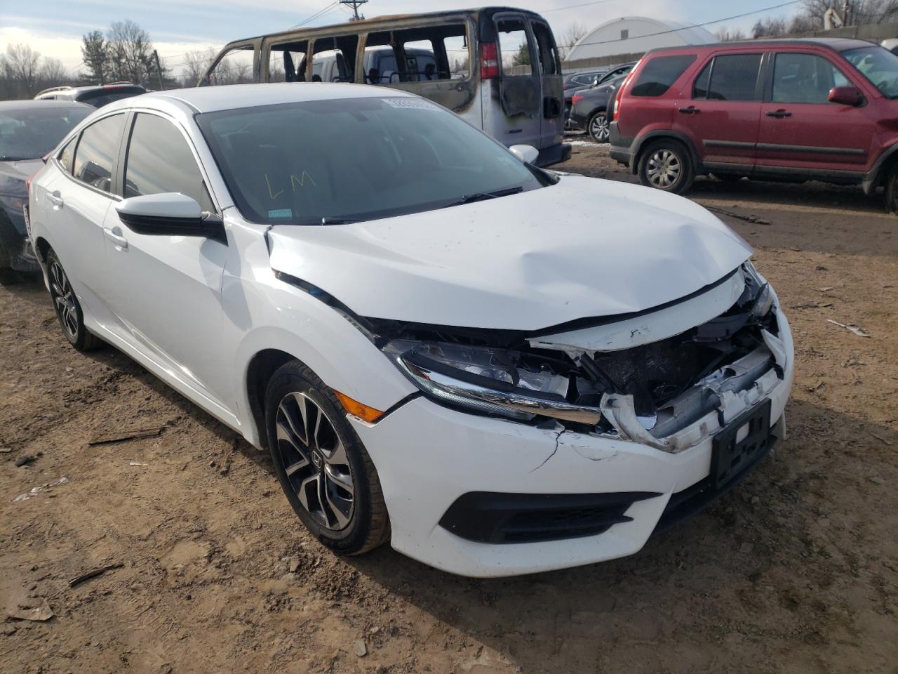 HONDA CIVIC LX 2017 with VIN 2HGFC2F54HH517214 - Photo from auction