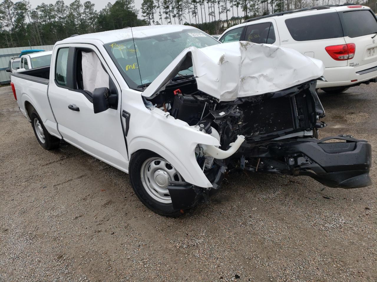 FORD F150 2021 with VIN 1FTEX1C52MKD53168 - Photo from auction