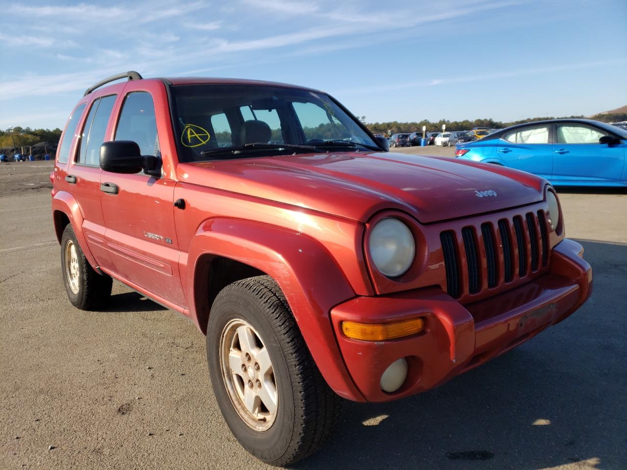 JEEP LIBERTY LI 2002 with VIN 1J4GL58K62W185187 - Photo from auction