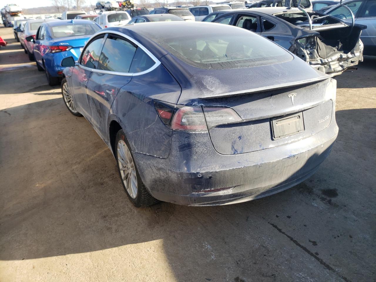 Photo 3 from auction – 2019 TESLA MODEL 3 with VIN 5YJ3E1EB6KF393103