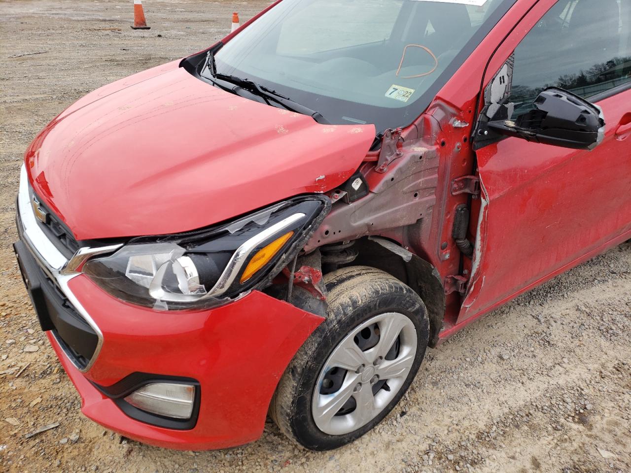 Photo 9 from auction – 2020 CHEVROLET SPARK LS with VIN KL8CB6SA2LC464371