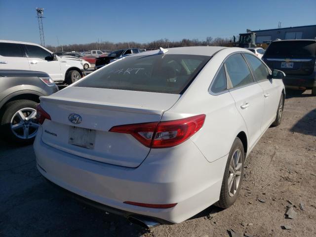 Photo 4 from auction – 2016 HYUNDAI SONATA SE with VIN 5NPE24AF8GH366358