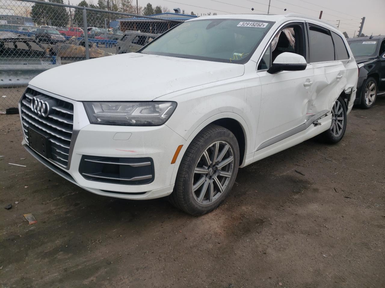 Foto 2 de la subasta – 2019 AUDI Q7 PREMIUM con VIN WA1LAAF71KD034247