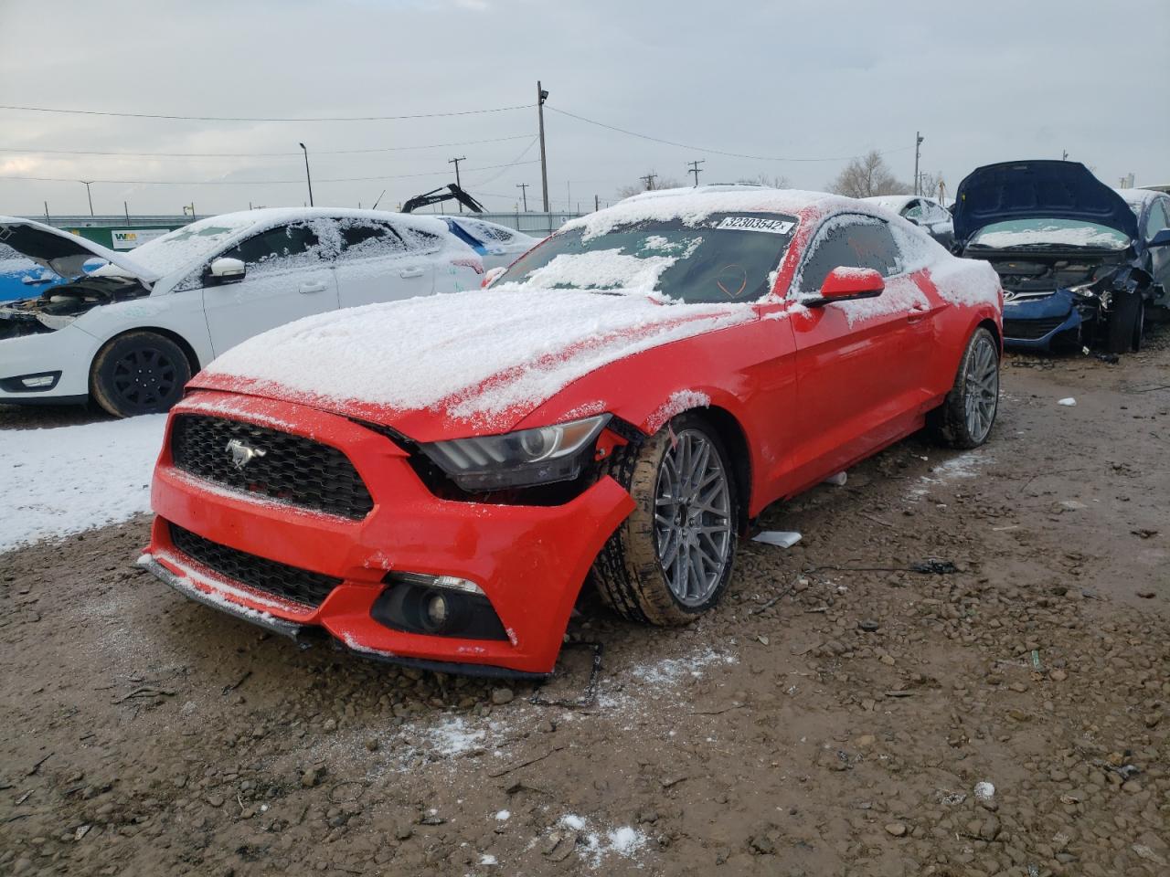 Photo 2 from auction – 2016 FORD MUSTANG with VIN 1FA6P8TH6G5264705
