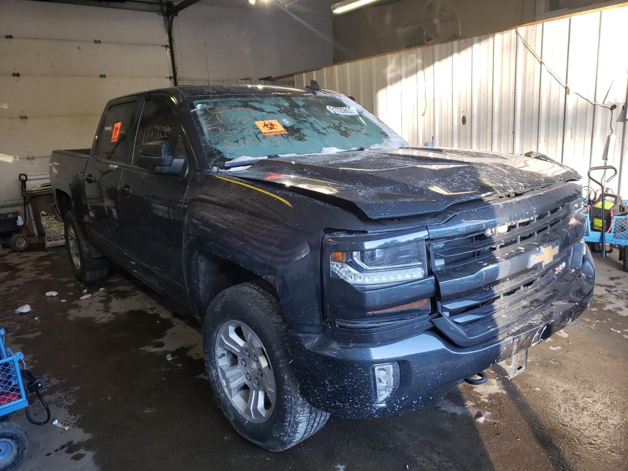 CHEVROLET SILVERADO 2017 with VIN 3GCUKREH1HG168364 - Photo from auction