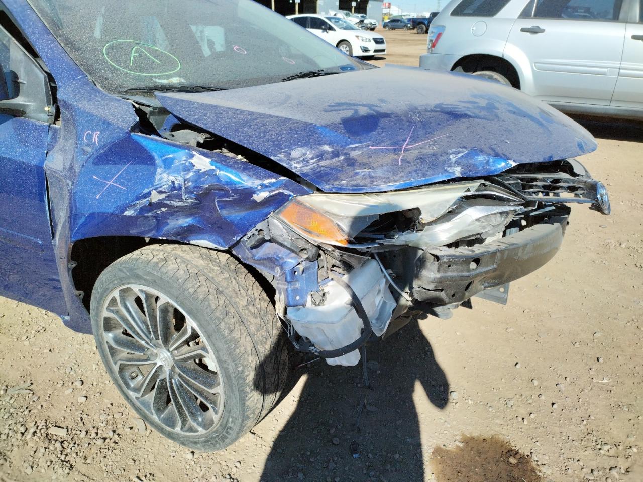 Photo 9 from auction – 2015 TOYOTA COROLLA L with VIN 5YFBURHE2FP349225