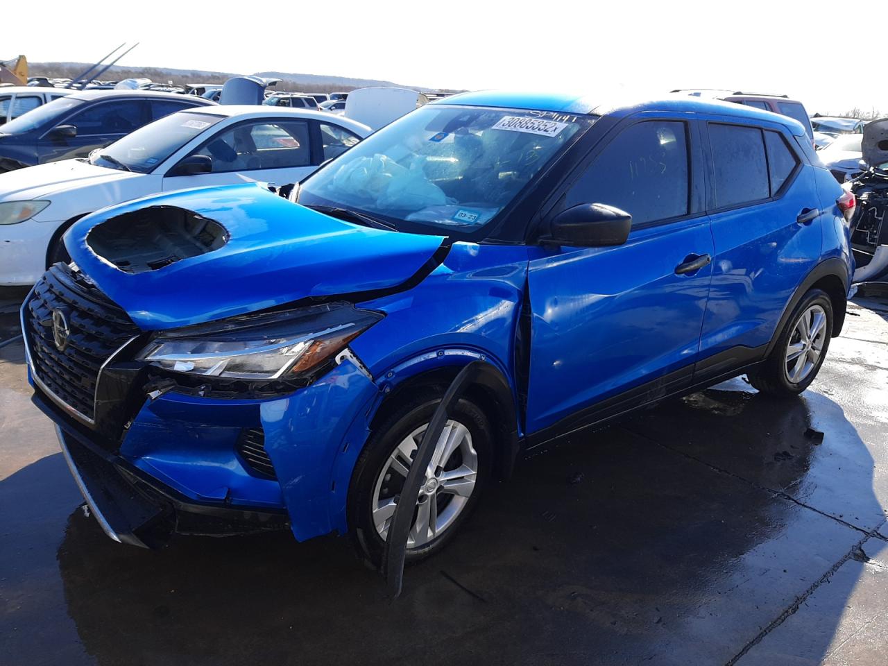 Photo 2 from auction – 2021 NISSAN KICKS S with VIN 3N1CP5BV4ML466007