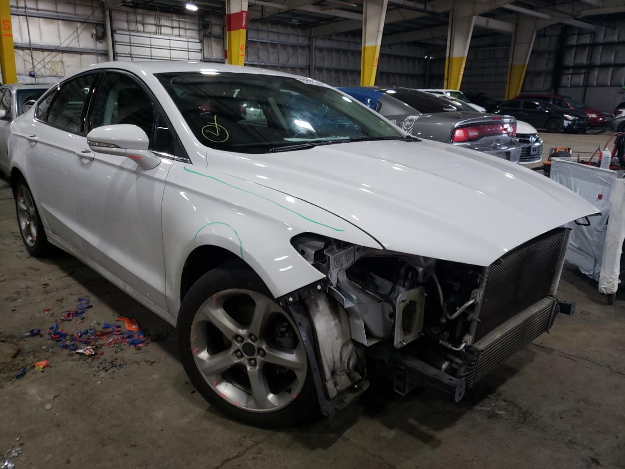 FORD FUSION SE 2016 with VIN 3FA6P0T91GR367005 - Photo from auction