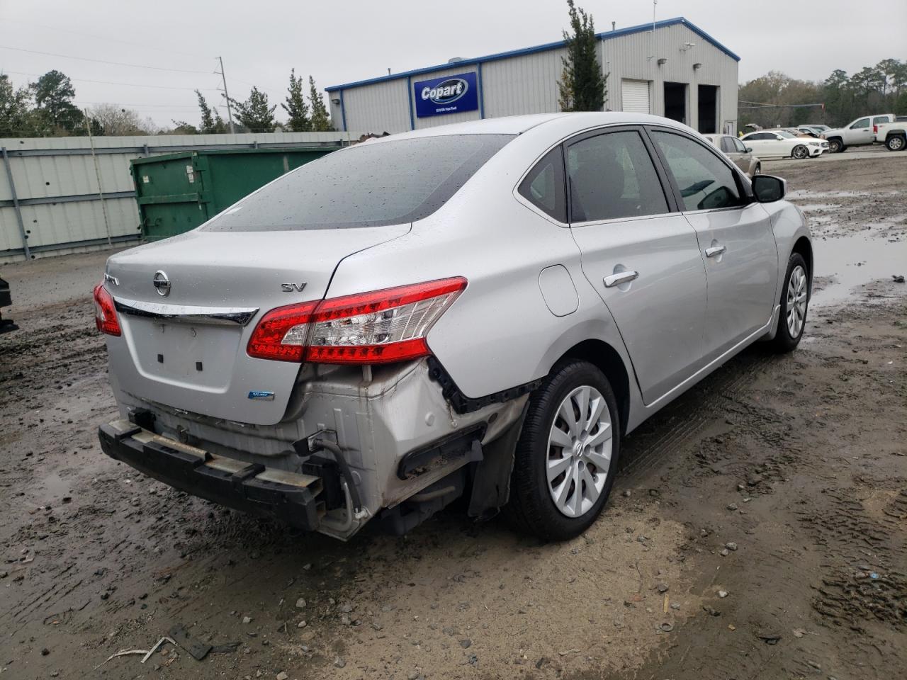 Photo 4 from auction – 2014 NISSAN SENTRA S with VIN 3N1AB7AP6EL694970
