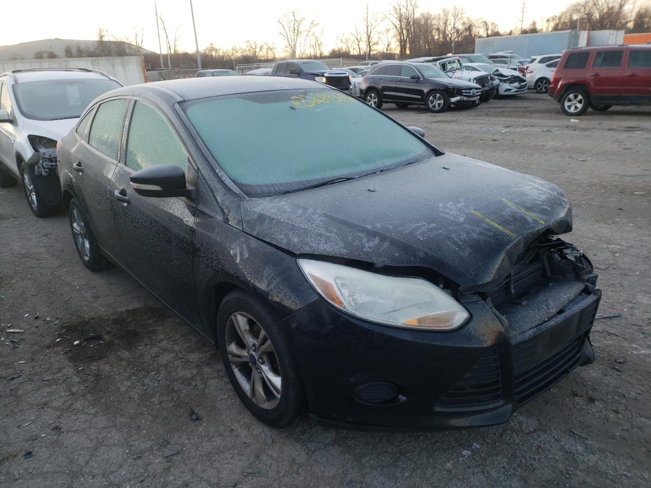 FORD FOCUS SE 2014 with VIN 1FADP3F24EL175595 - Photo from auction