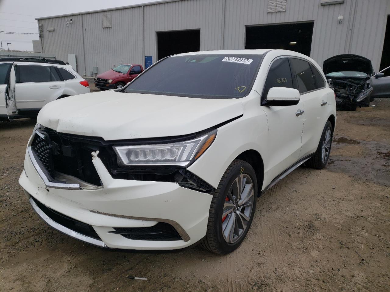 Photo 2 from auction – 2017 ACURA MDX TECHNO with VIN 5FRYD4H57HB016092