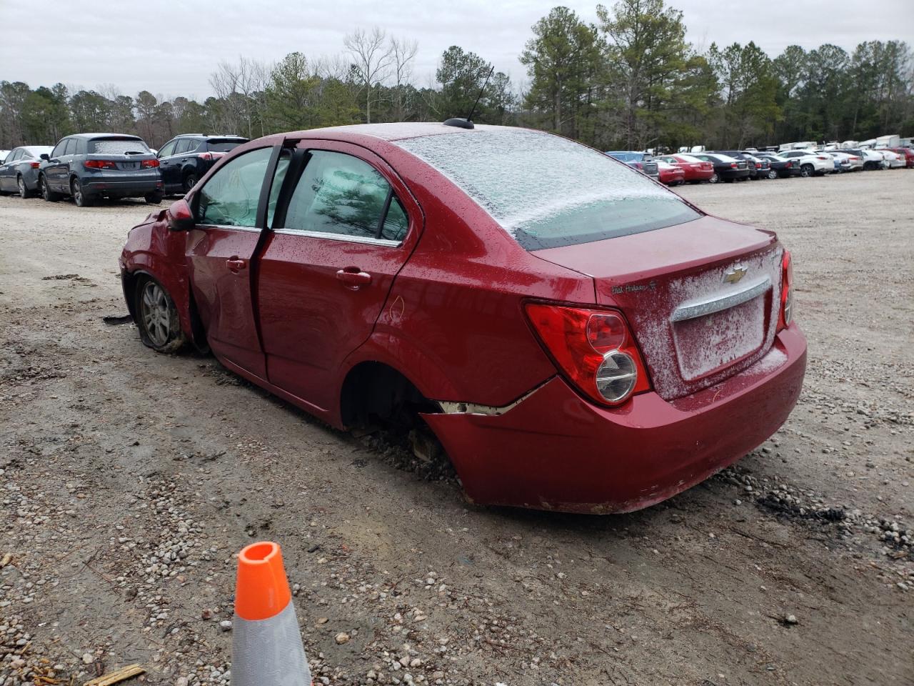 Photo 3 from auction – 2015 CHEVROLET SONIC LT with VIN 1G1JC5SH3F4153400