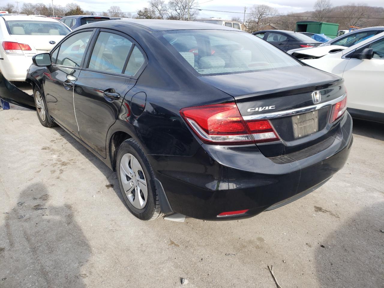 Photo 3 from auction – 2014 HONDA CIVIC LX with VIN 19XFB2F59EE049182