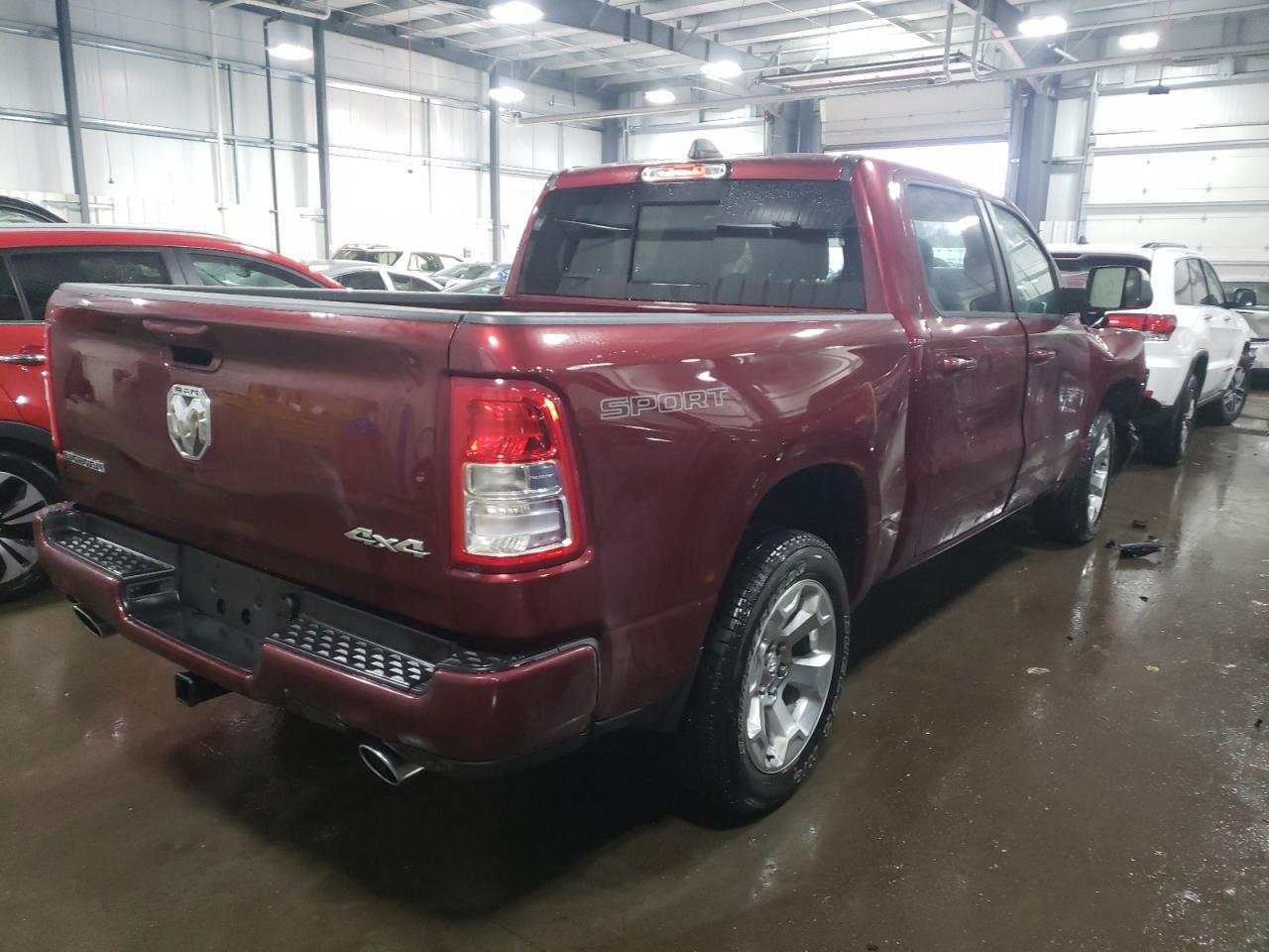 Photo 4 from auction – 2021 RAM 1500 BIG H with VIN 1C6SRFFTXMN825370