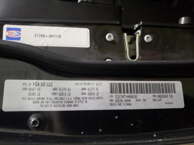 Photo 10 from auction – 2017 CHRYSLER 300 S with VIN 2C3CCABT1HH668192