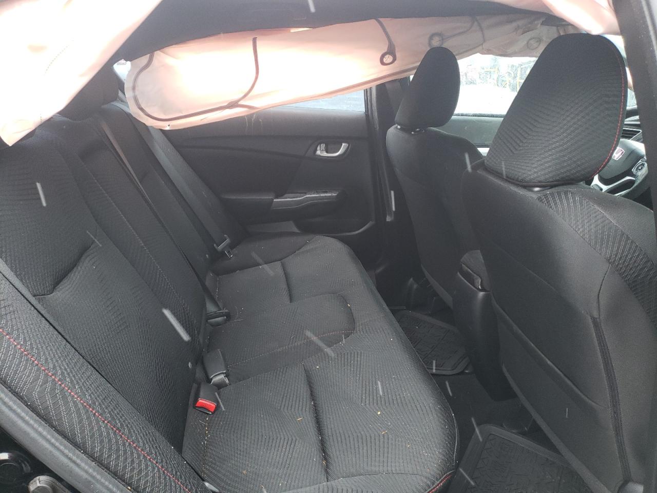 Photo 6 from auction – 2013 HONDA CIVIC SI with VIN 2HGFB6E51DH707753