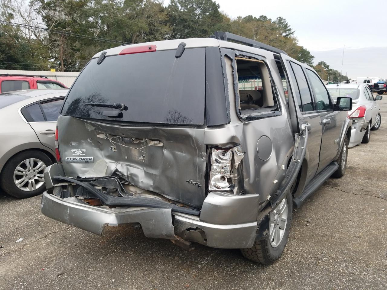 Photo 4 from auction – 2008 FORD EXPLORER X with VIN 1FMEU73E08UA57616