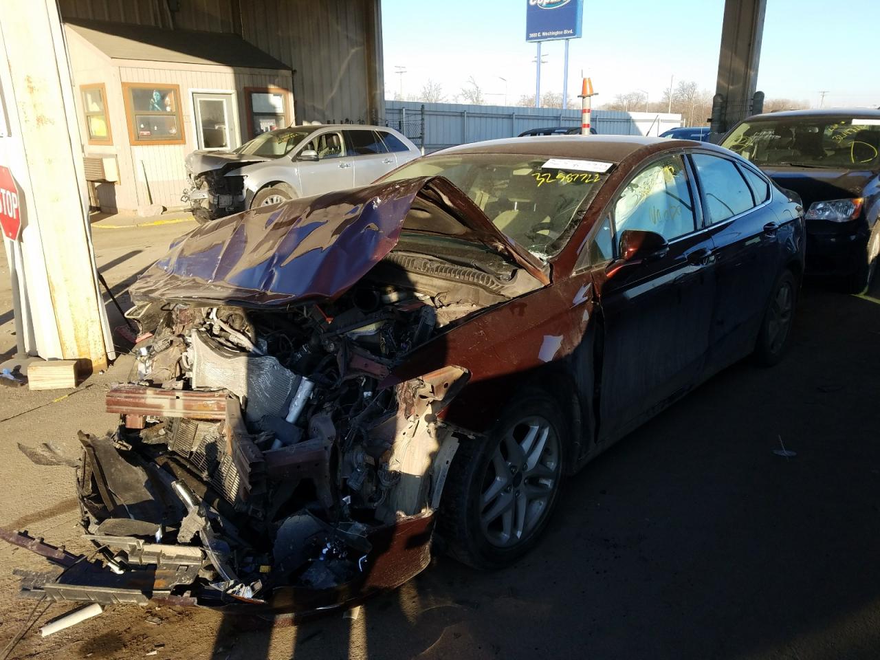 Photo 2 from auction – 2015 FORD FUSION SE with VIN 3FA6P0HD0FR232089