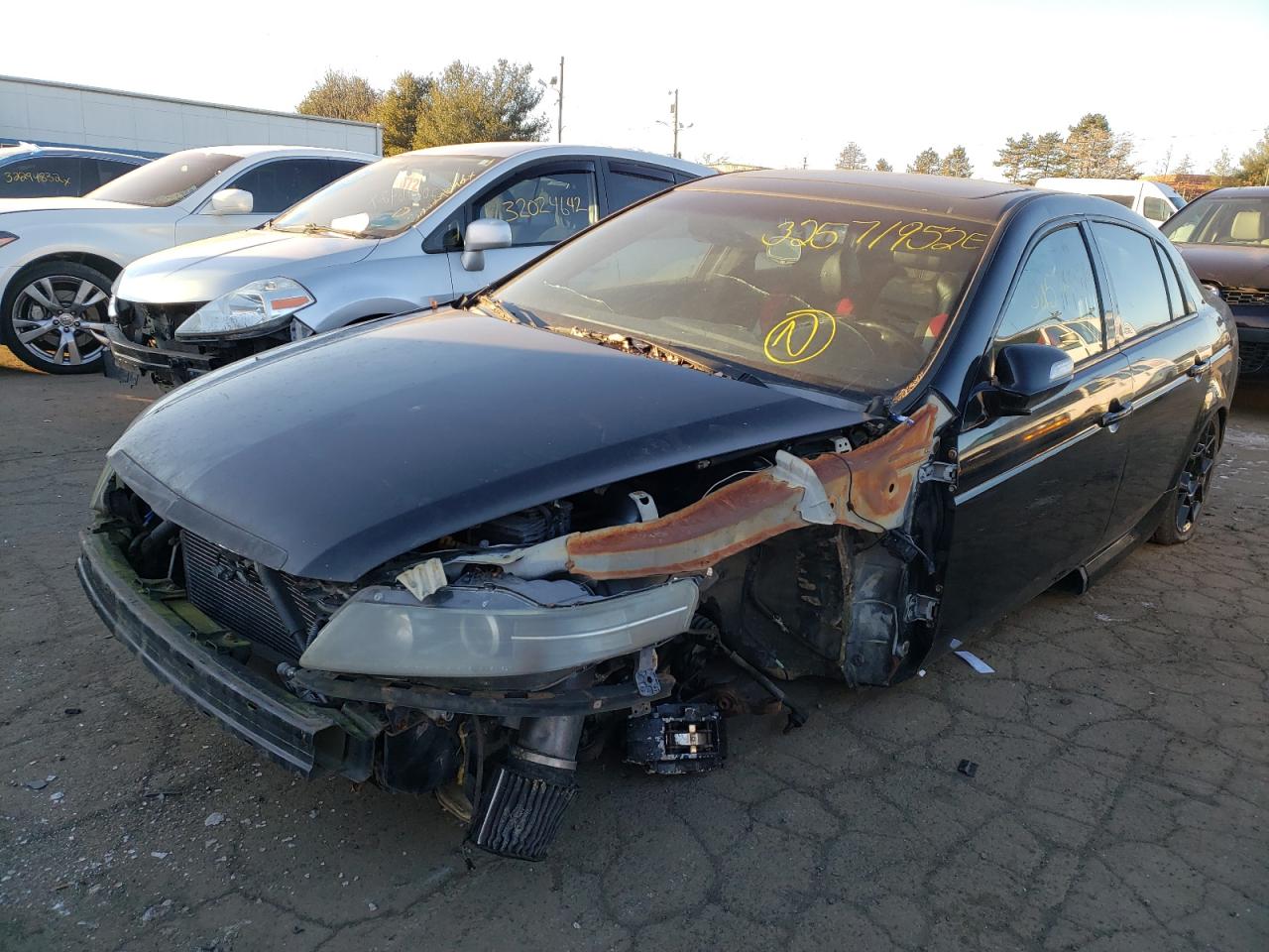Photo 2 from auction – 2008 ACURA TL TYPE S with VIN 19UUA76528A006240