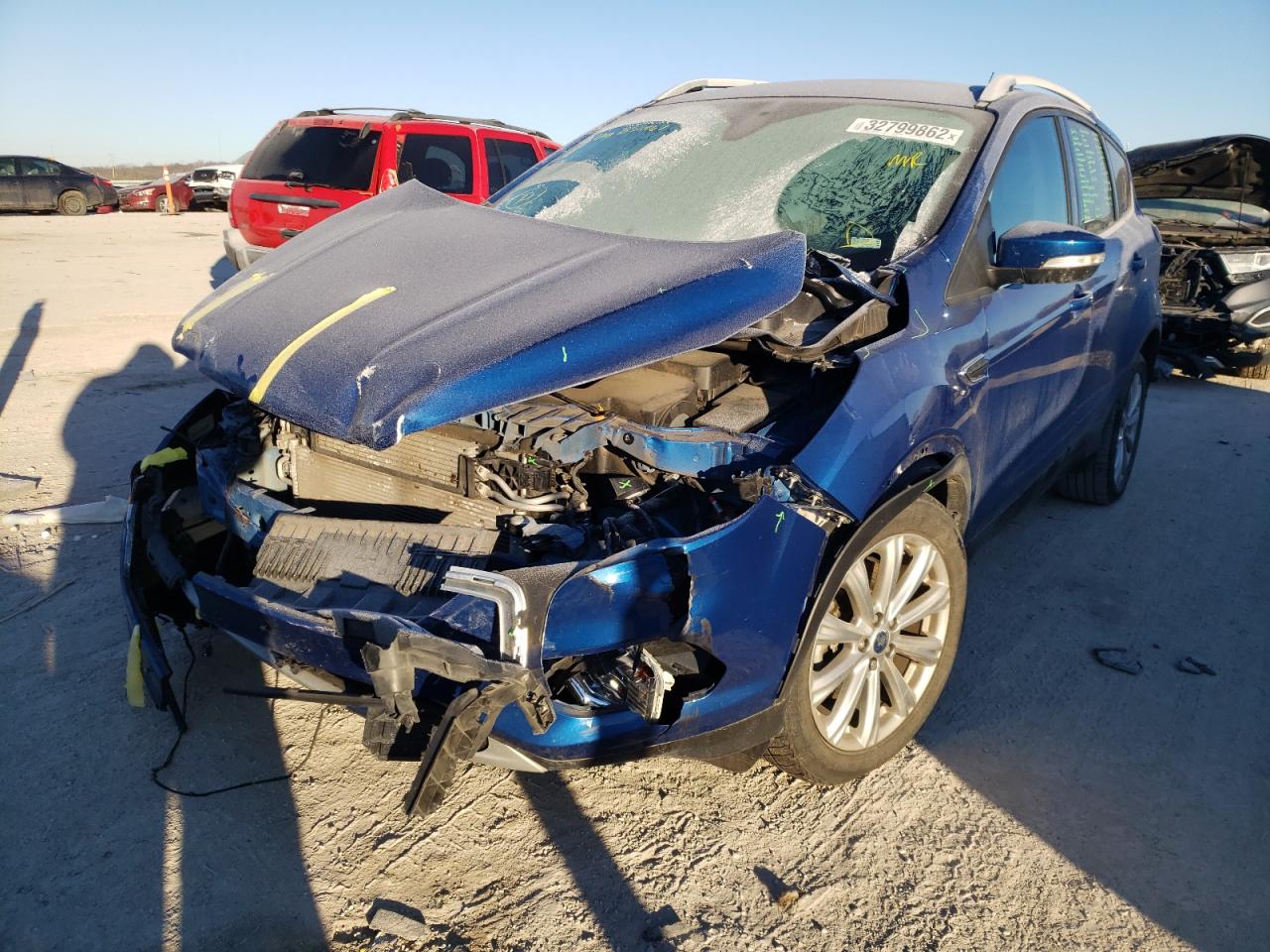 Photo 2 from auction – 2017 FORD ESCAPE TIT with VIN 1FMCU0J94HUB58467