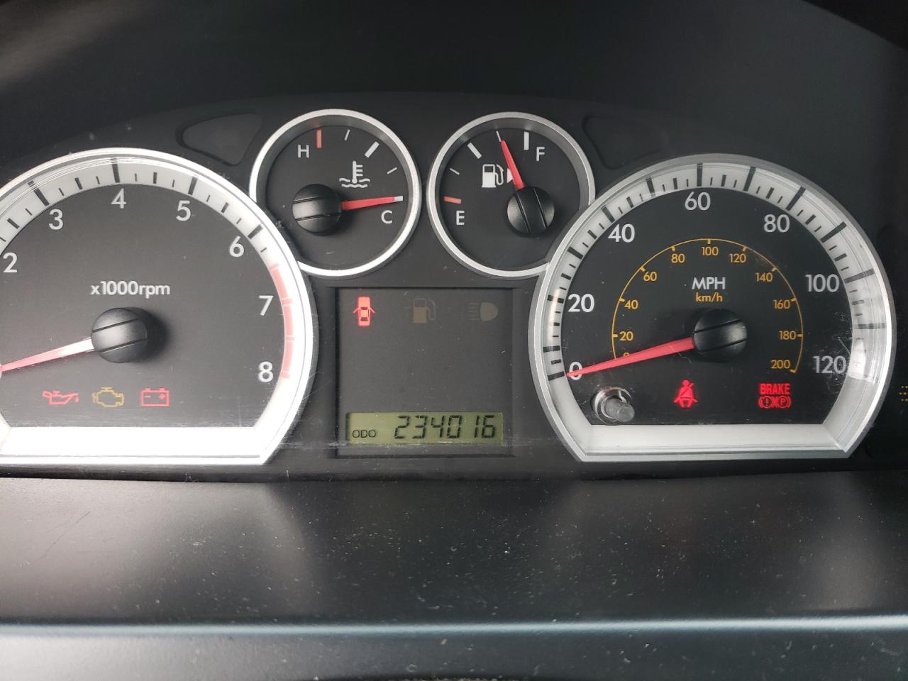 Photo 8 from auction – 2007 CHEVROLET AVEO with VIN KL1TG56677B065550