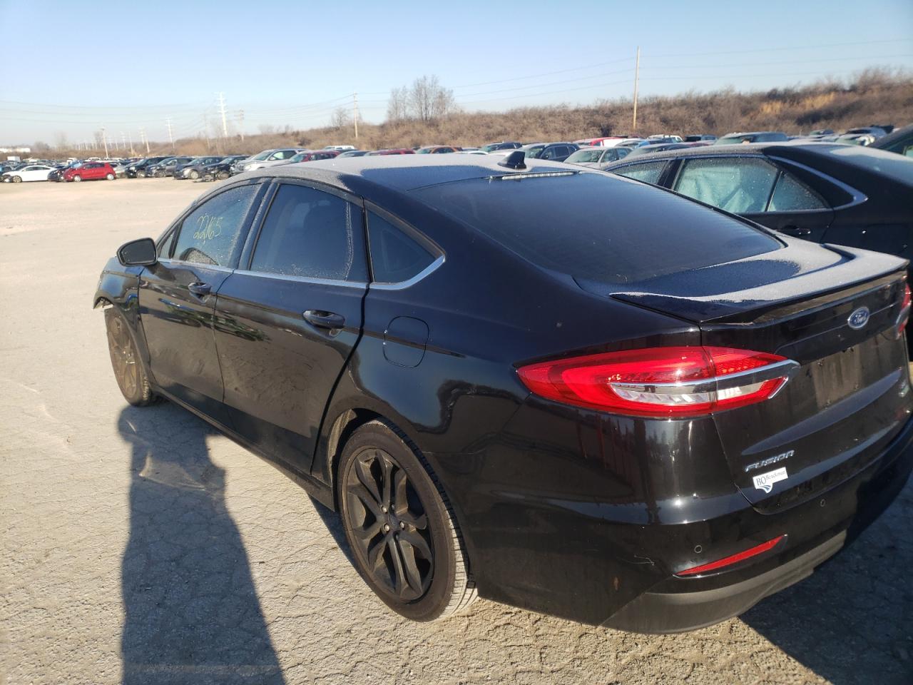 Photo 3 from auction – 2020 FORD FUSION SE with VIN 3FA6P0HD4LR148420