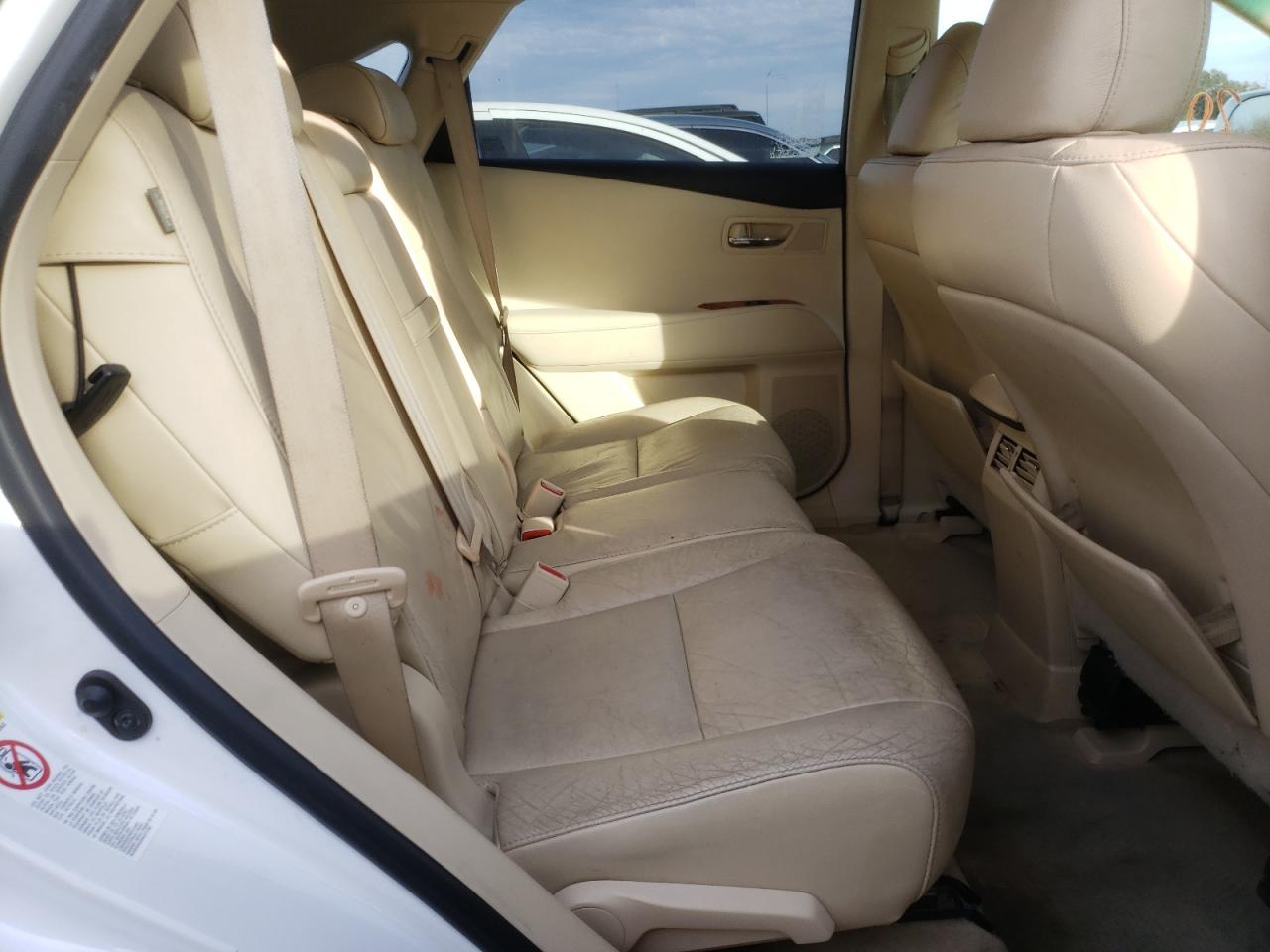 Photo 6 from auction – 2010 LEXUS RX 350 with VIN 2T2ZK1BA6AC035867