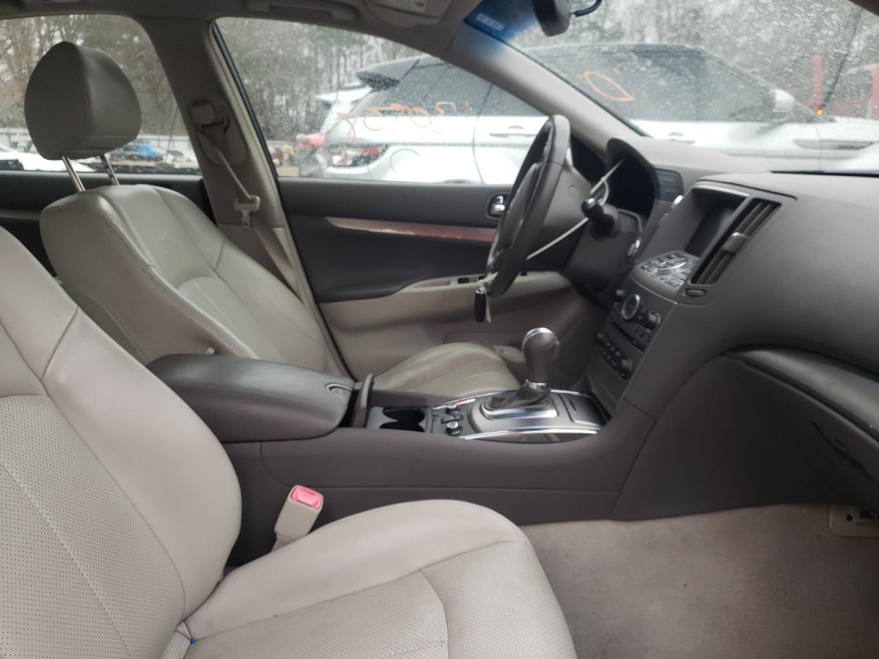 Photo 5 from auction – 2011 INFINITI G25 with VIN JN1DV6AR7BM450424