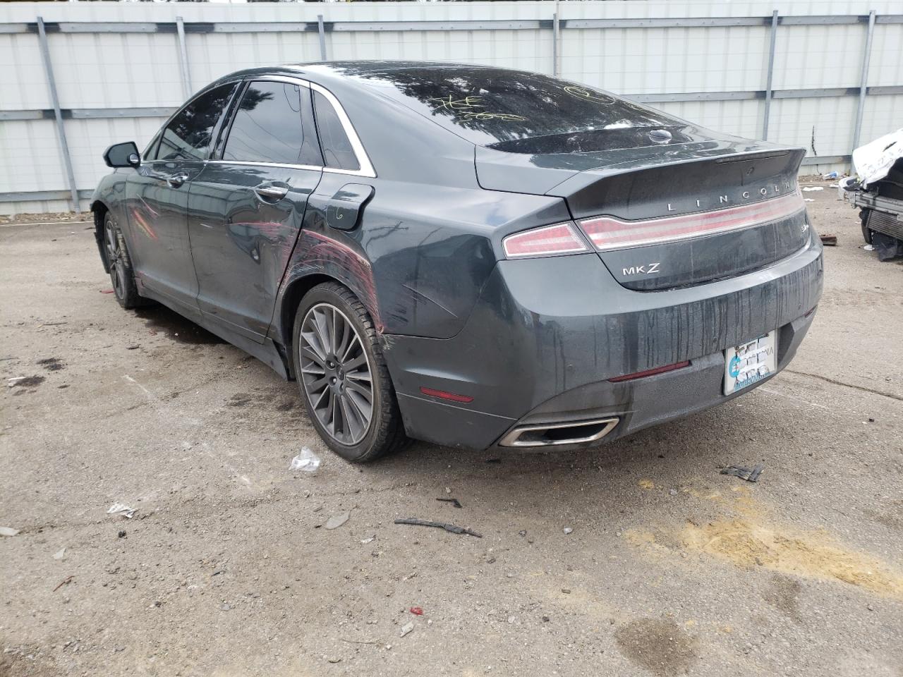 Photo 3 from auction – 2015 LINCOLN MKZ with VIN 3LN6L2JK4FR604331