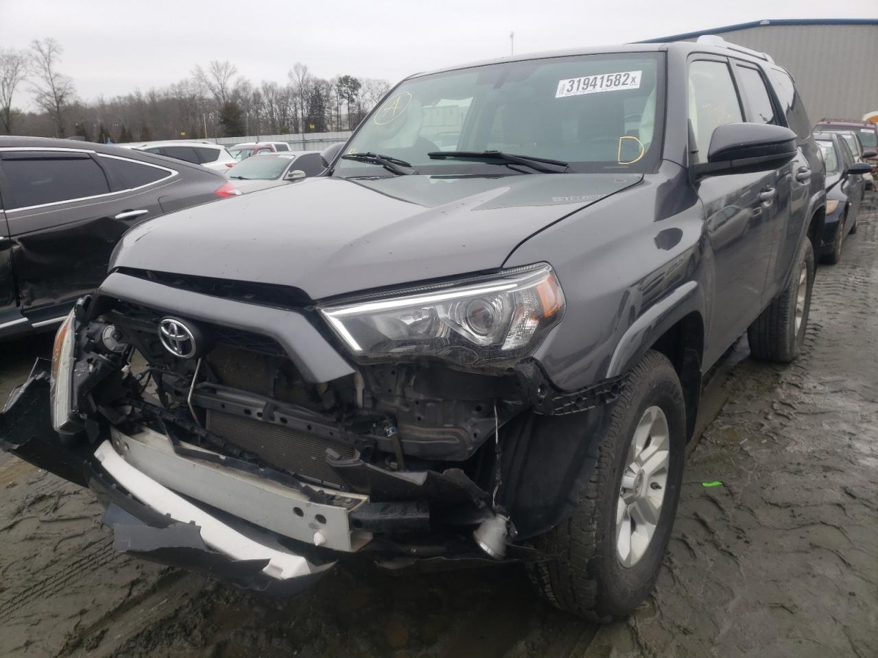 Photo 2 from auction – 2014 TOYOTA 4RUNNER SR with VIN JTEBU5JR1E5182093
