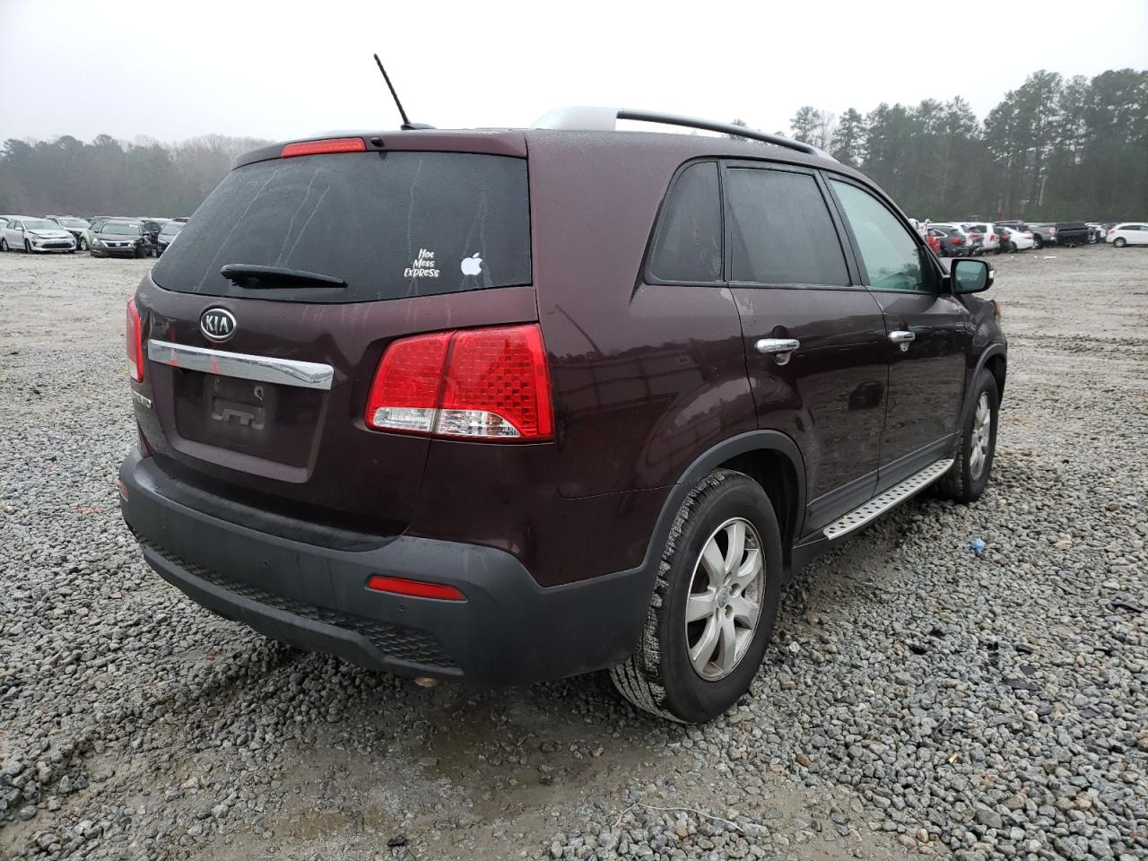 Photo 4 from auction – 2013 KIA SORENTO LX with VIN 5XYKT4A67DG316862