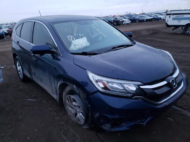 HONDA CR-V EX 2016 with VIN 2HKRM4H56GH721195 - Photo from auction