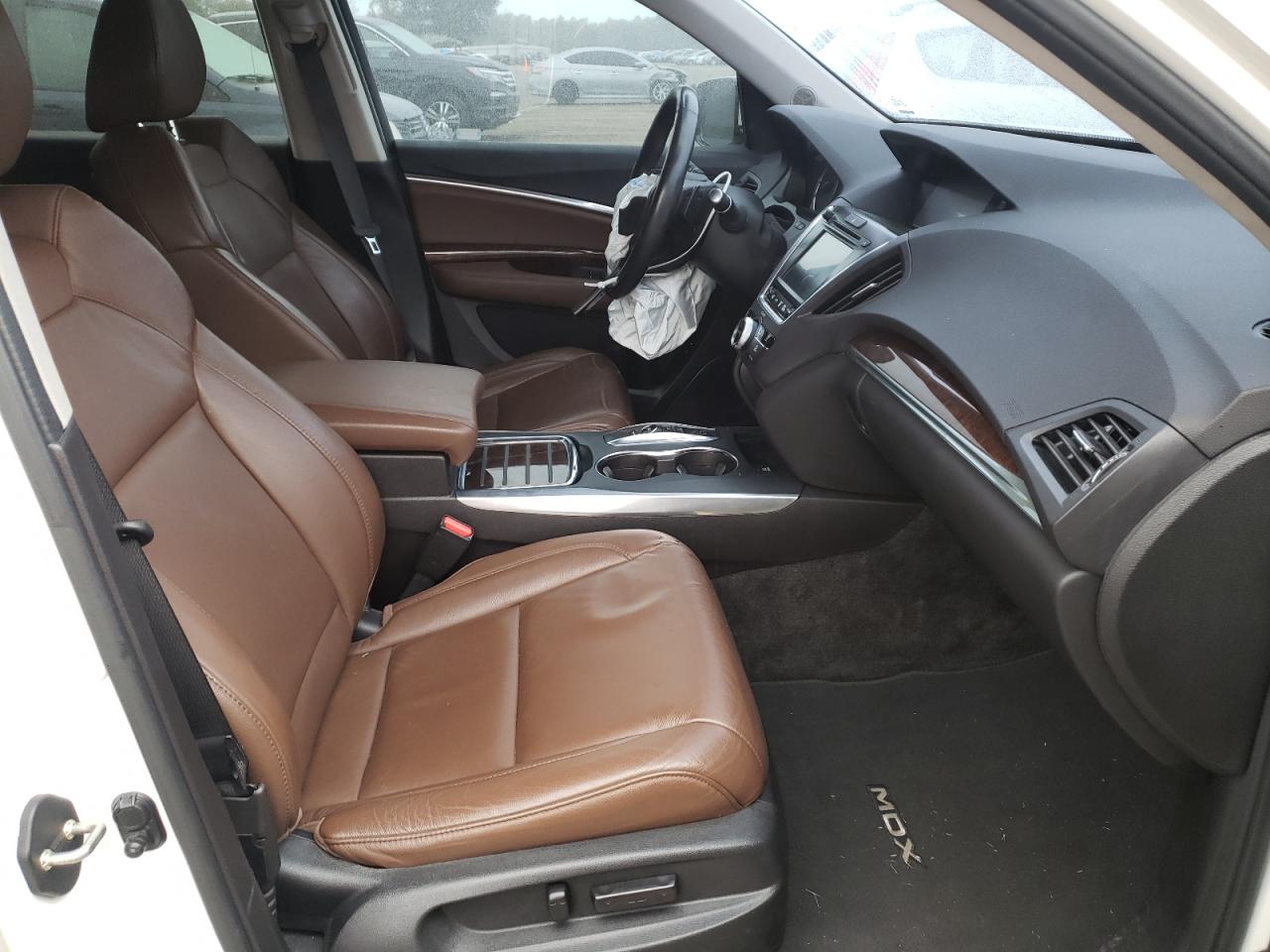 Photo 5 from auction – 2017 ACURA MDX TECHNO with VIN 5FRYD4H57HB016092