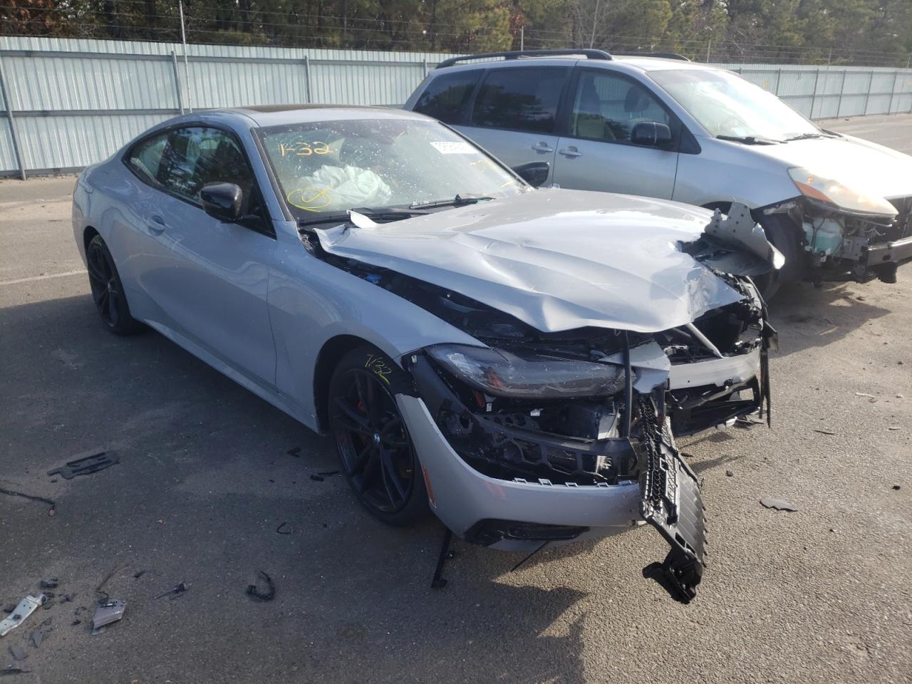 BMW M440XI 2022 with VIN WBA13AR07NCJ07229 - Photo from auction