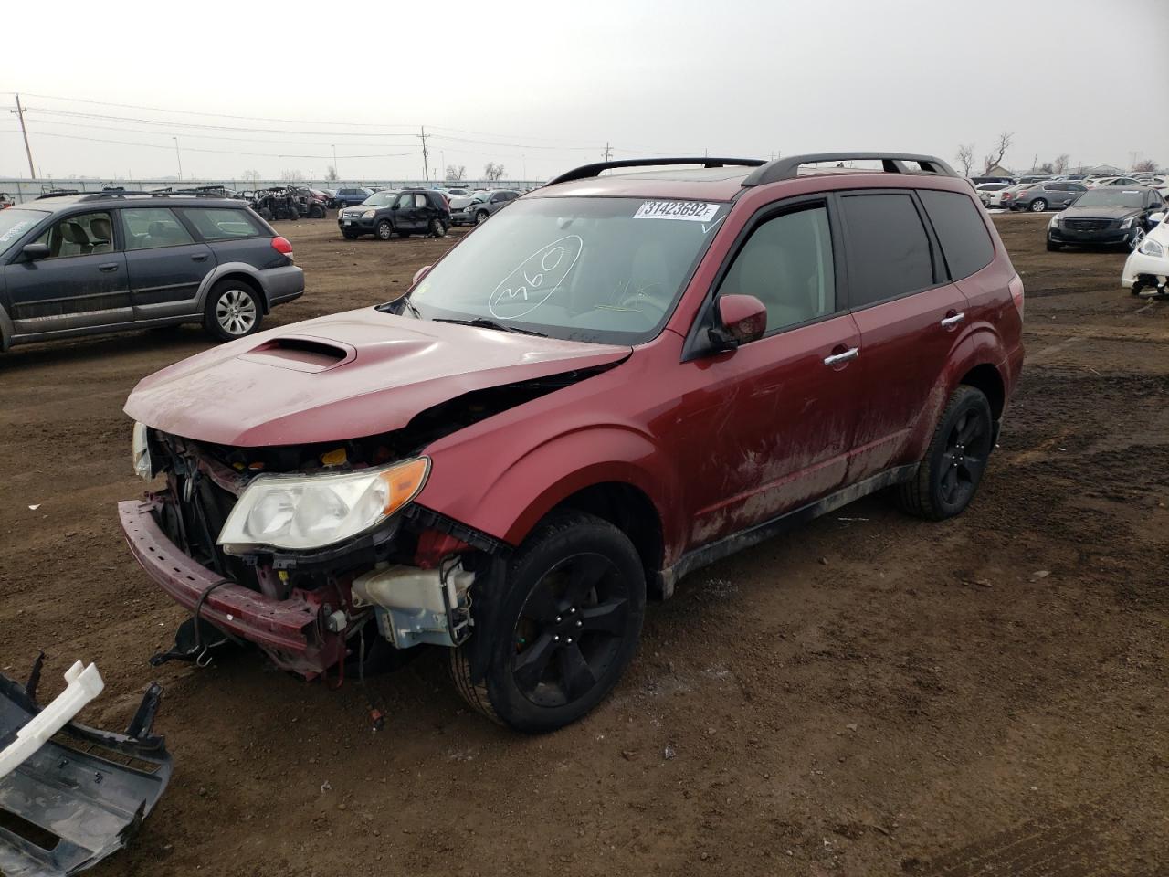 Photo 2 from auction – 2010 SUBARU FORESTER 2 with VIN JF2SH6EC7AH788304