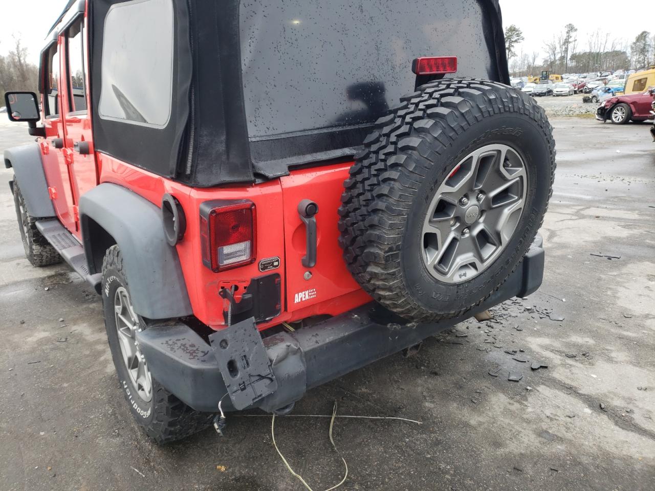 Photo 9 from auction – 2013 JEEP WRANGLER U with VIN 1C4BJWFG4DL595355