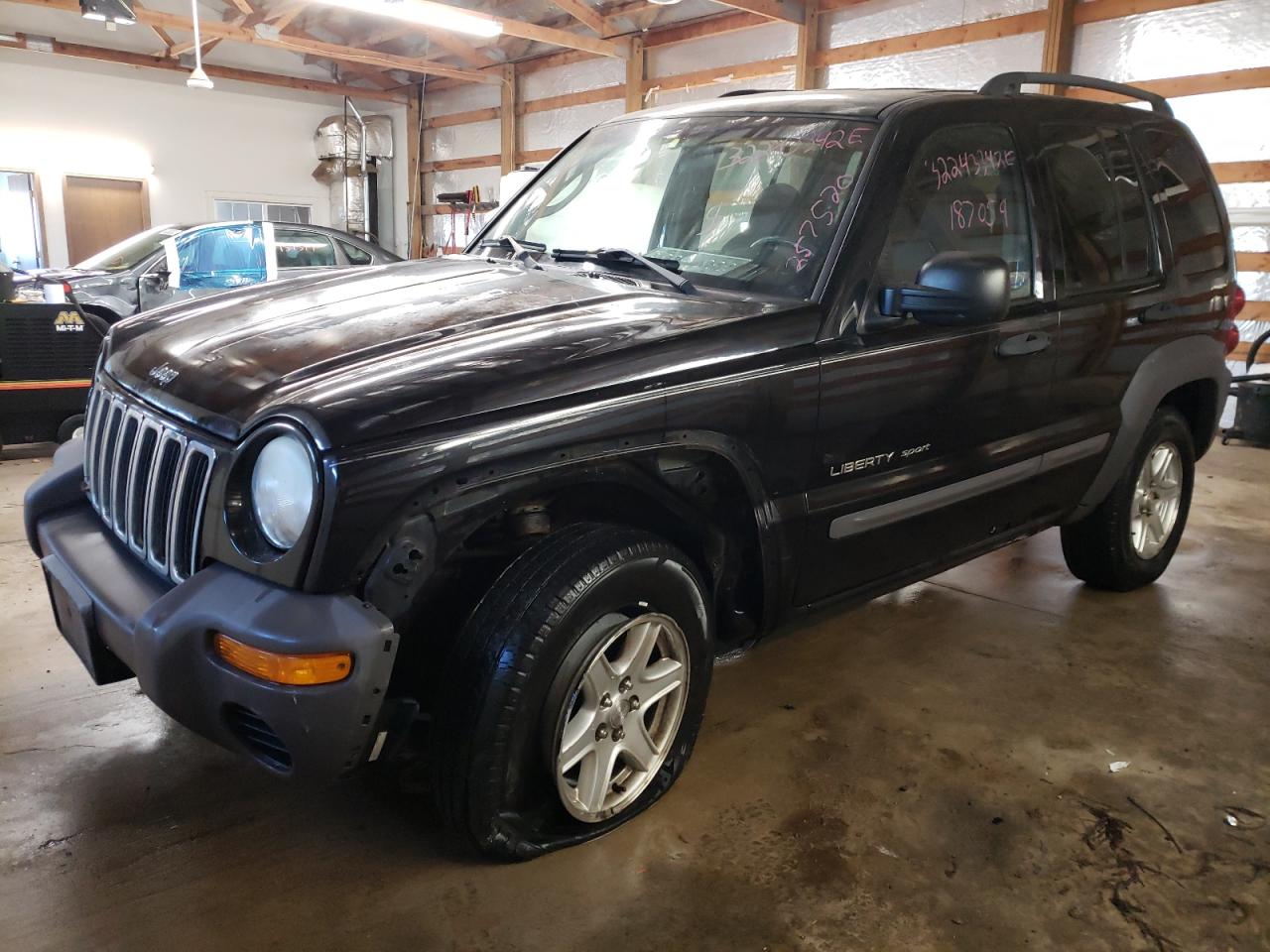 Photo 2 from auction – 2002 JEEP LIBERTY SP with VIN 1J4GL48K82W257520