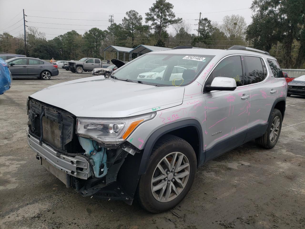 Photo 2 from auction – 2018 GMC ACADIA SLE with VIN 1GKKNLLS9JZ189533