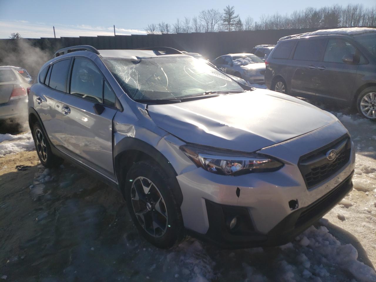 SUBARU CROSSTREK 2018 with VIN JF2GTABC1JH225373 - Photo from auction