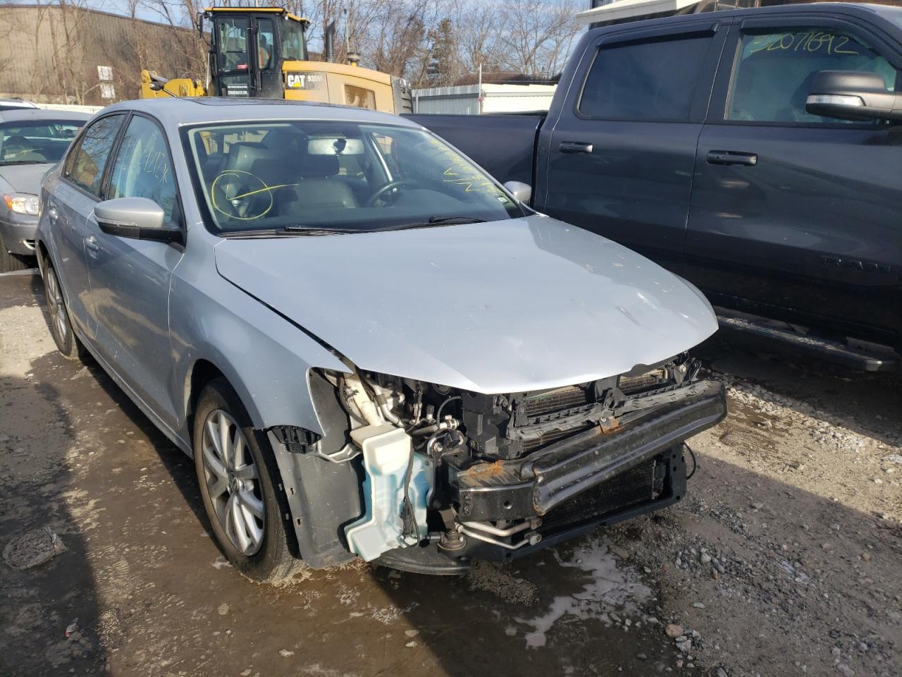 VOLKSWAGEN JETTA SE 2012 with VIN 3VWDP7AJ0CM370652 - Photo from auction