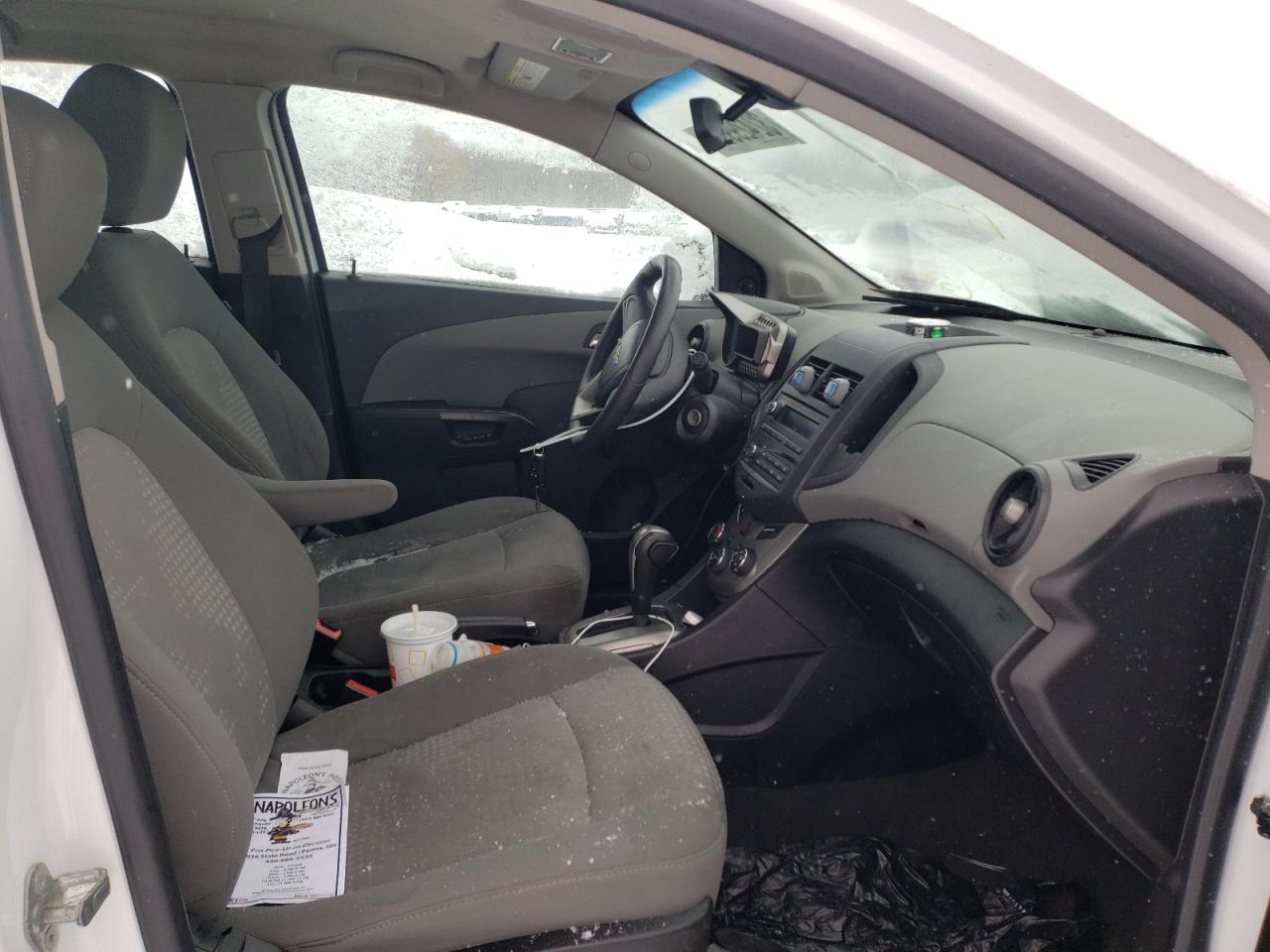 Photo 5 from auction – 2012 CHEVROLET SONIC LS with VIN 1G1JA6SH6C4142981