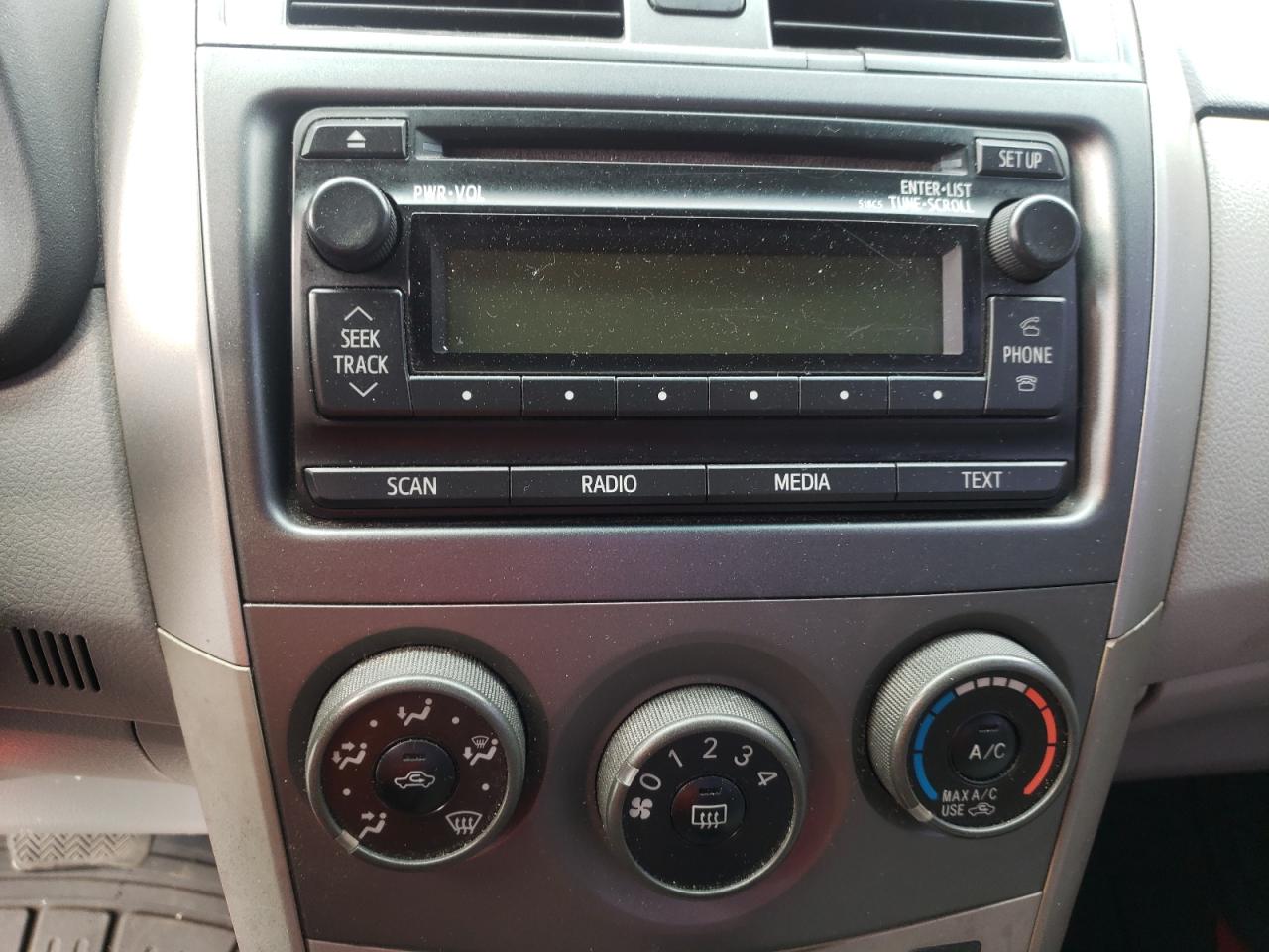 Photo 9 from auction – 2012 TOYOTA COROLLA BA with VIN 2T1BU4EE5CC770469