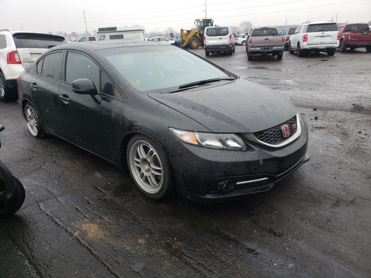Photo 1 from auction – 2013 HONDA CIVIC SI with VIN 2HGFB6E51DH707753
