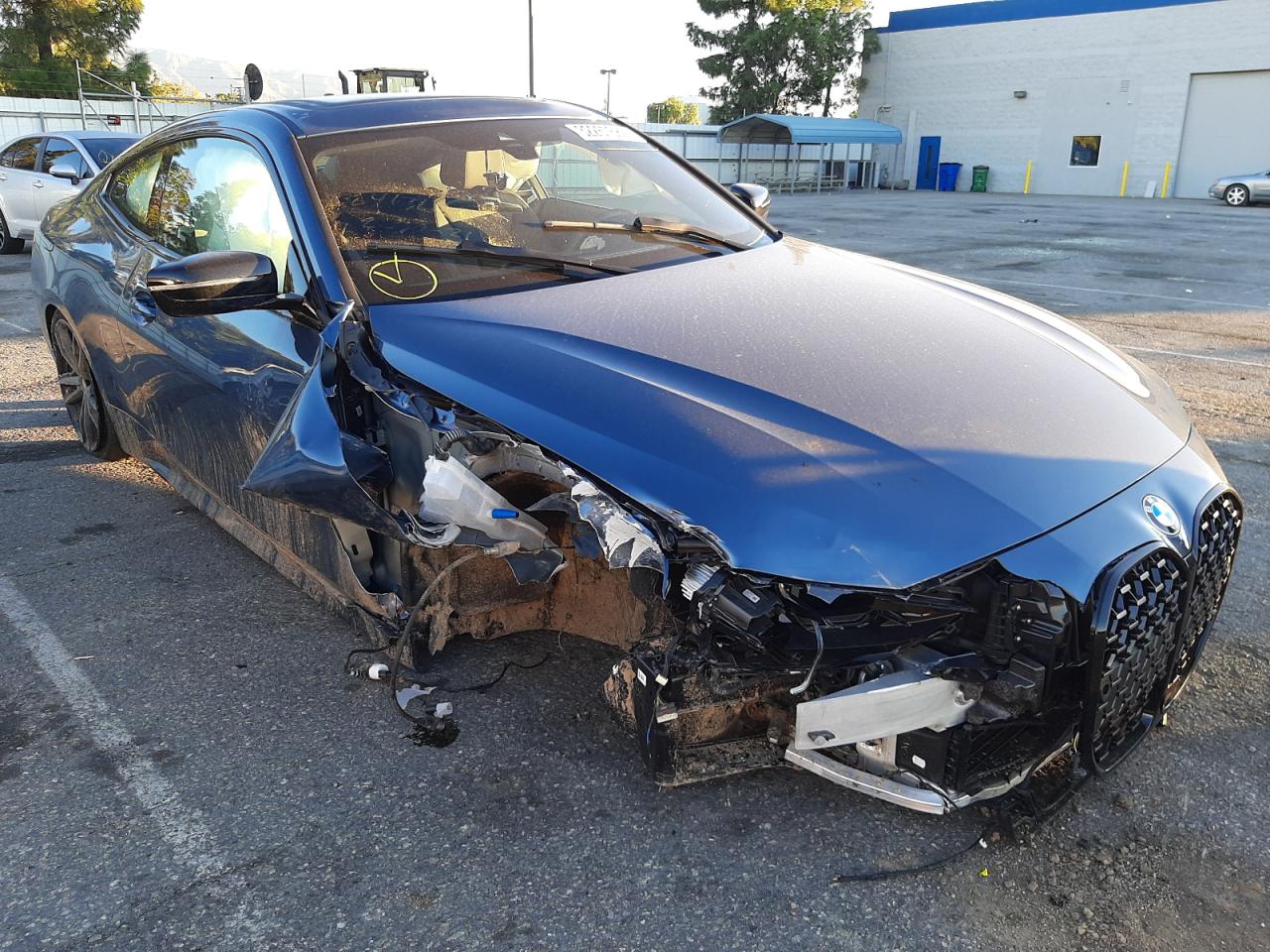 BMW 430I 2021 with VIN WBA53AP09MCG39488 - Photo from auction