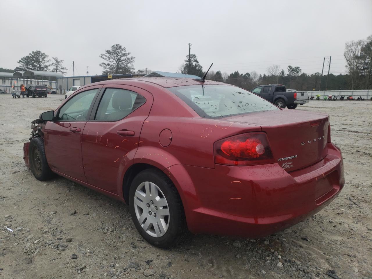 Photo 3 from auction – 2014 DODGE AVENGER SE with VIN 1C3CDZAB0EN203524