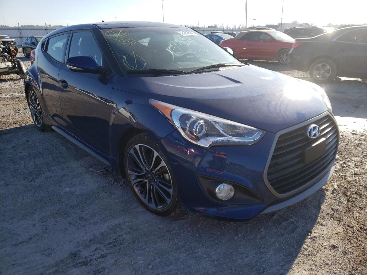 HYUNDAI VELOSTER T 2017 with VIN KMHTC6AE5HU309822 - Photo from auction