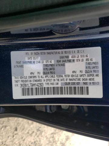 Photo 10 from auction – 2017 MAZDA 3 TOURING with VIN 3MZBN1L79HM142393