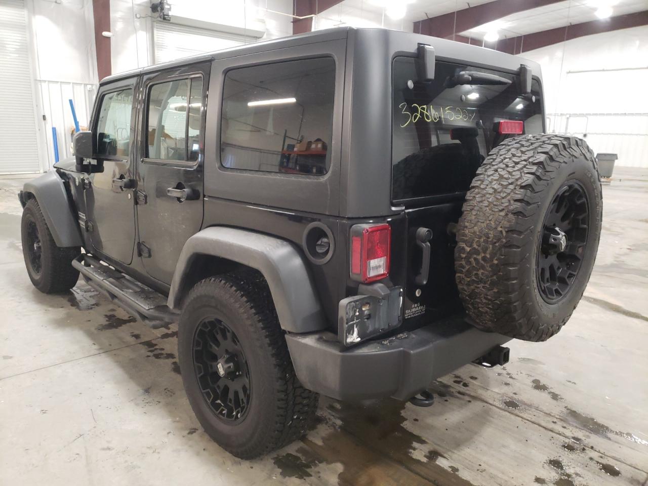 Photo 3 from auction – 2017 JEEP WRANGLER U with VIN 1C4BJWDG6HL510718