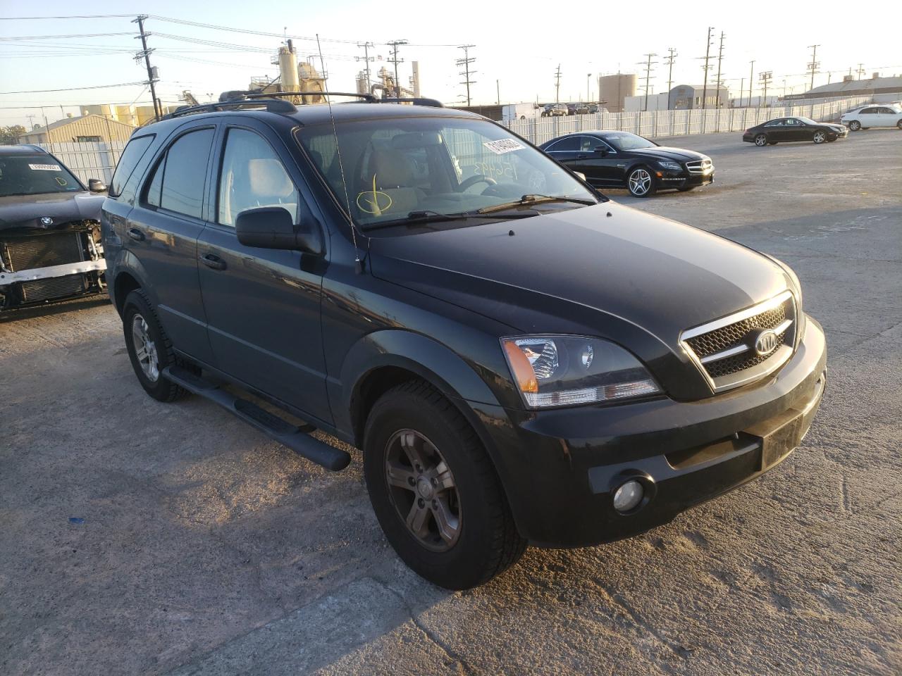 KIA SORENTO EX 2006 with VIN KNDJC733765584886 - Photo from auction